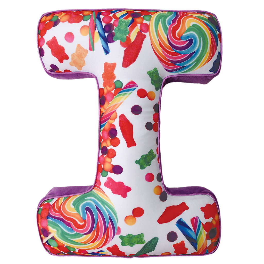 I Initial Microbead Pillow