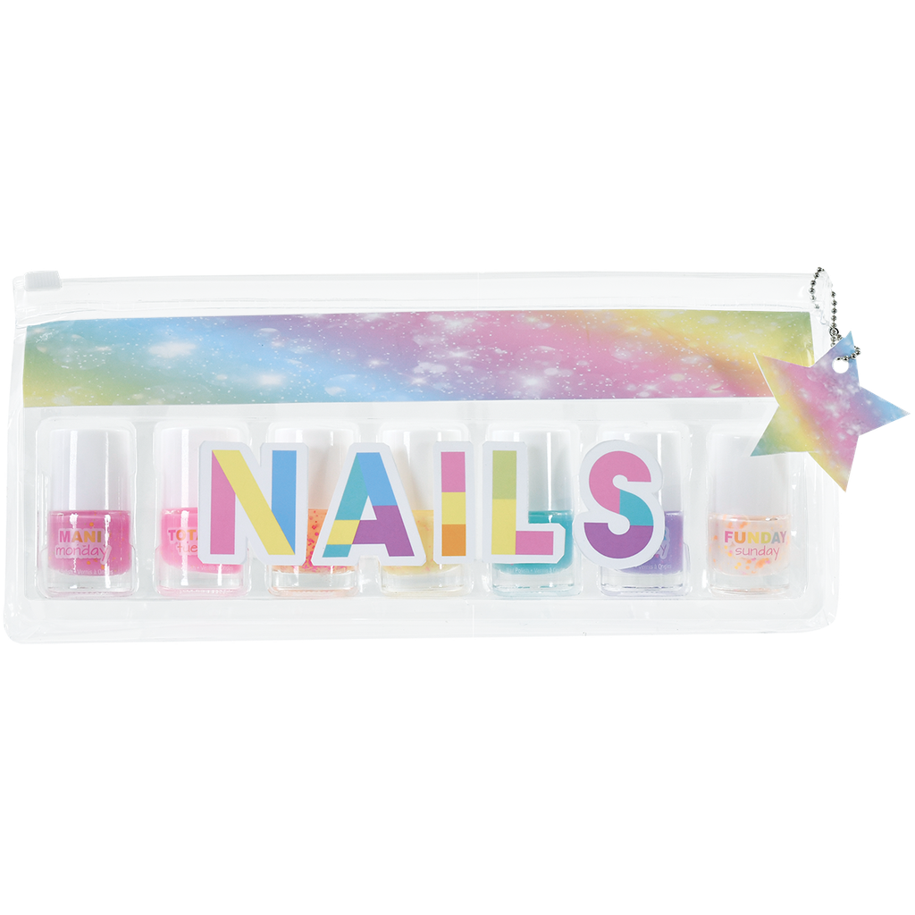 [815-044] Days of the Week Nail Polish Set