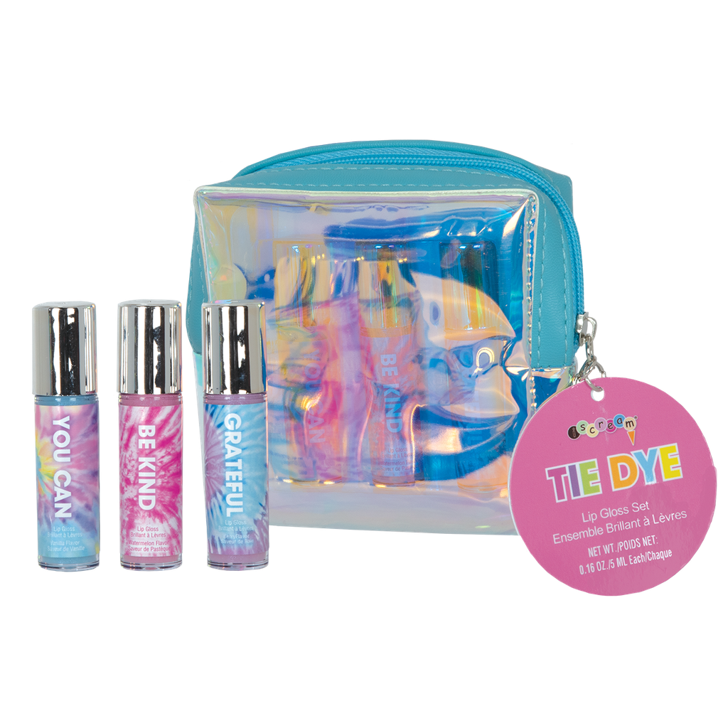 [815-052] Tie Dye Mini Lip Gloss Set