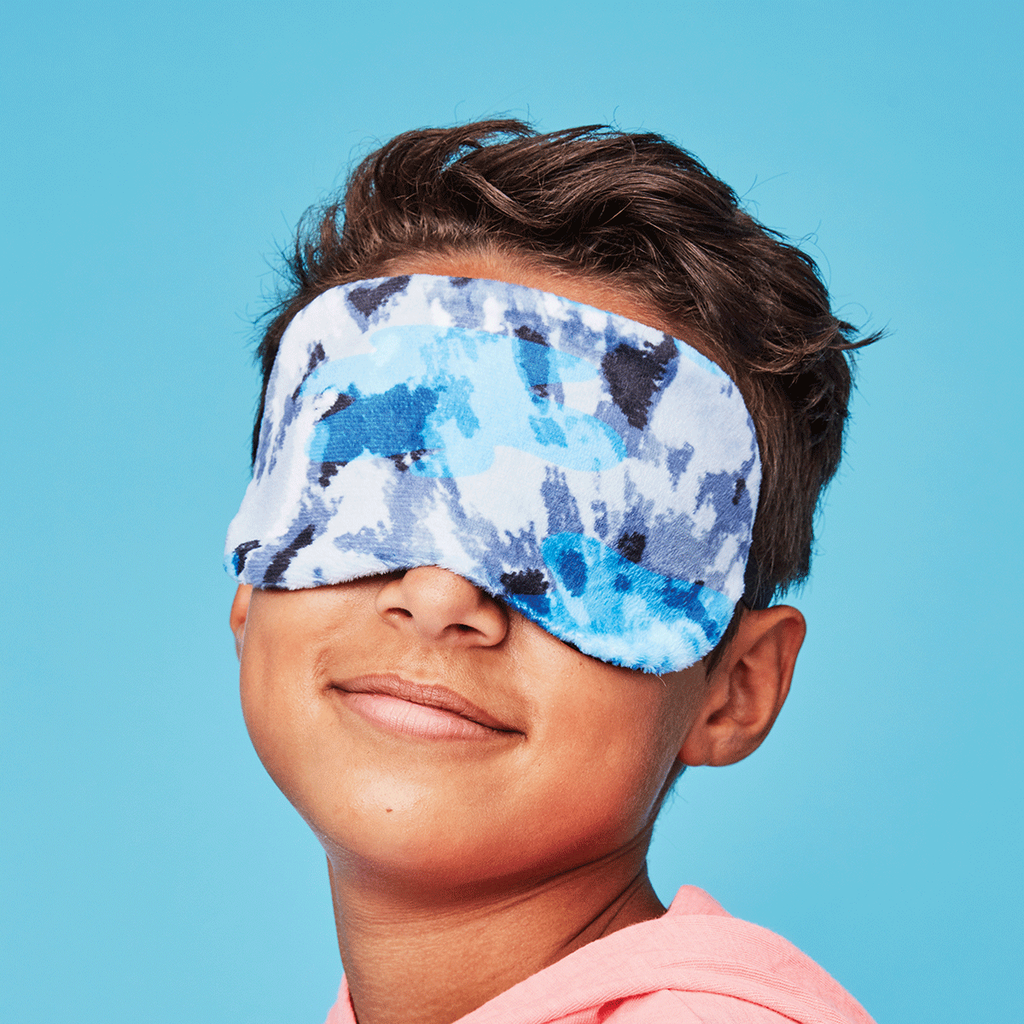 Blue Tie Dye Eye Mask