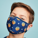 Basketball and Stars Face Mask