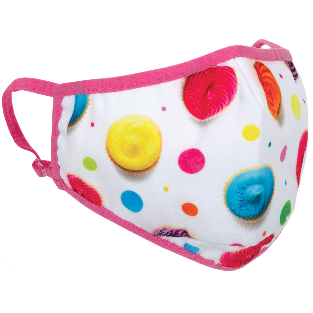 Happy Cupcakes Face Mask