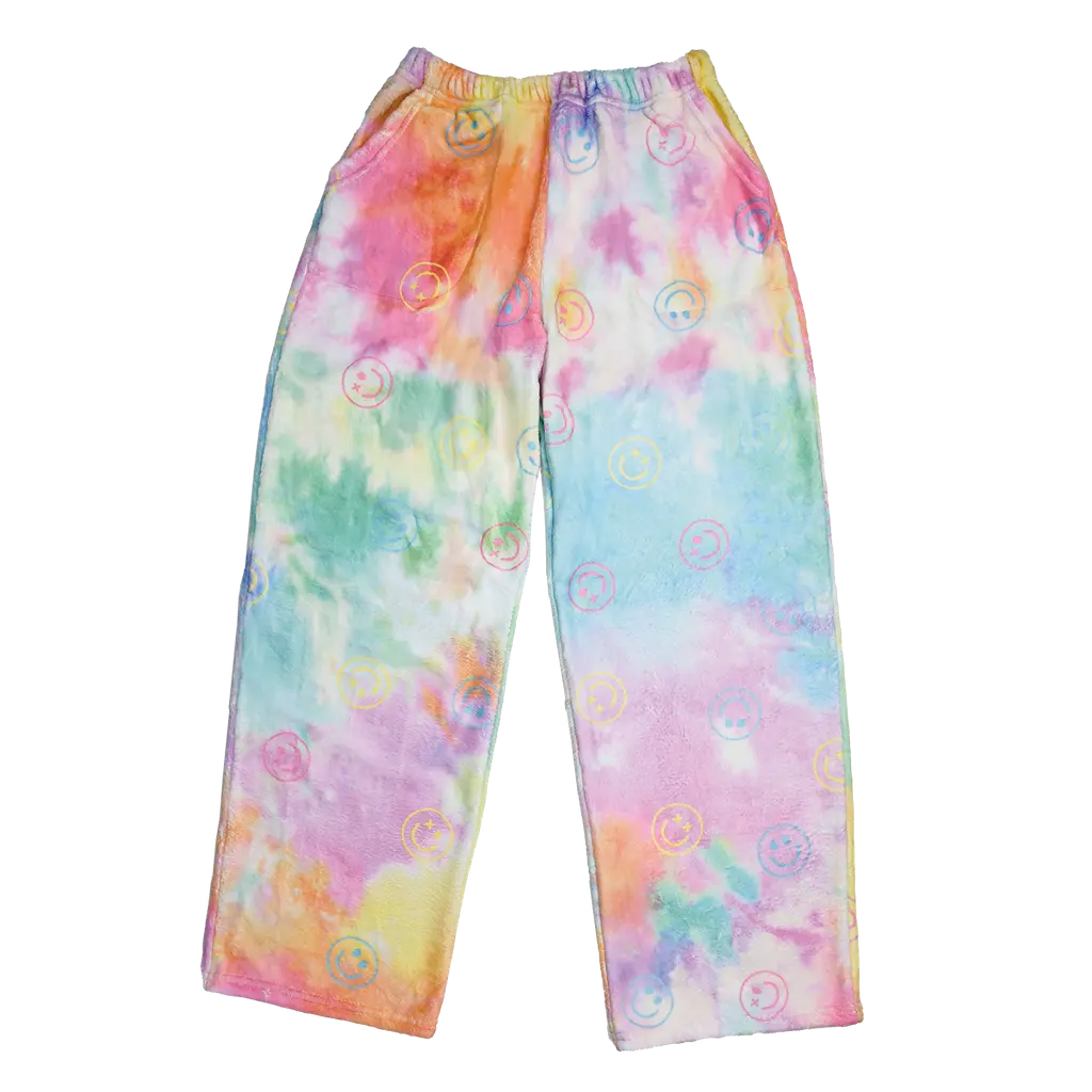 [820-1427S] Cotton Candy Plush Pants (Youth Small (6-8))