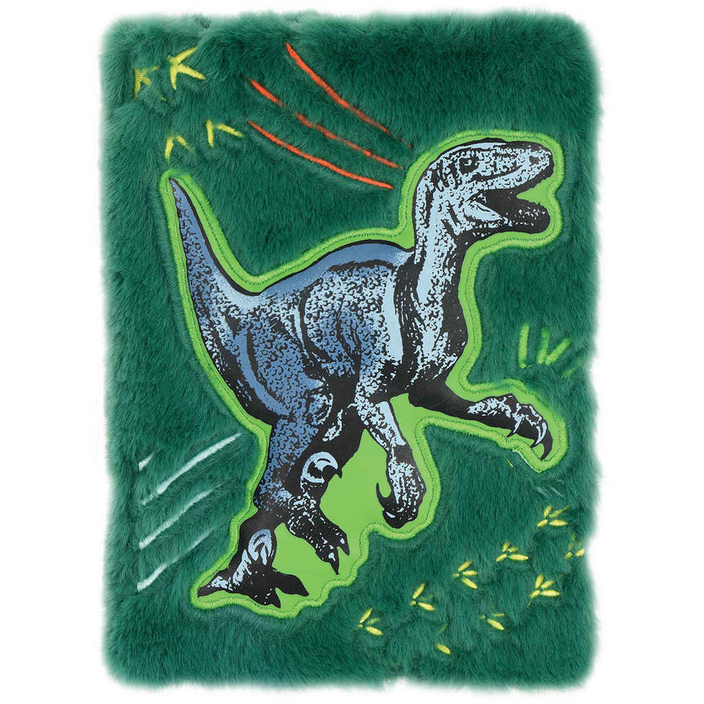 Dinosaur Glow Furry Journal