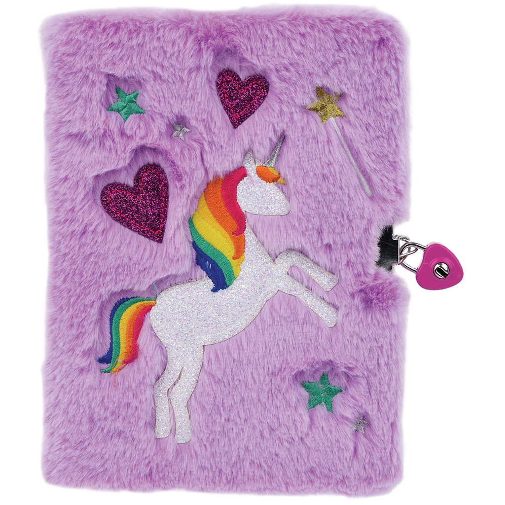 [724-920] Magical Unicorn Lock &  Key Furry Journal