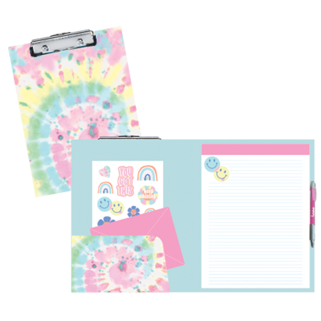 Swirl Tie Dye Clipboard Set