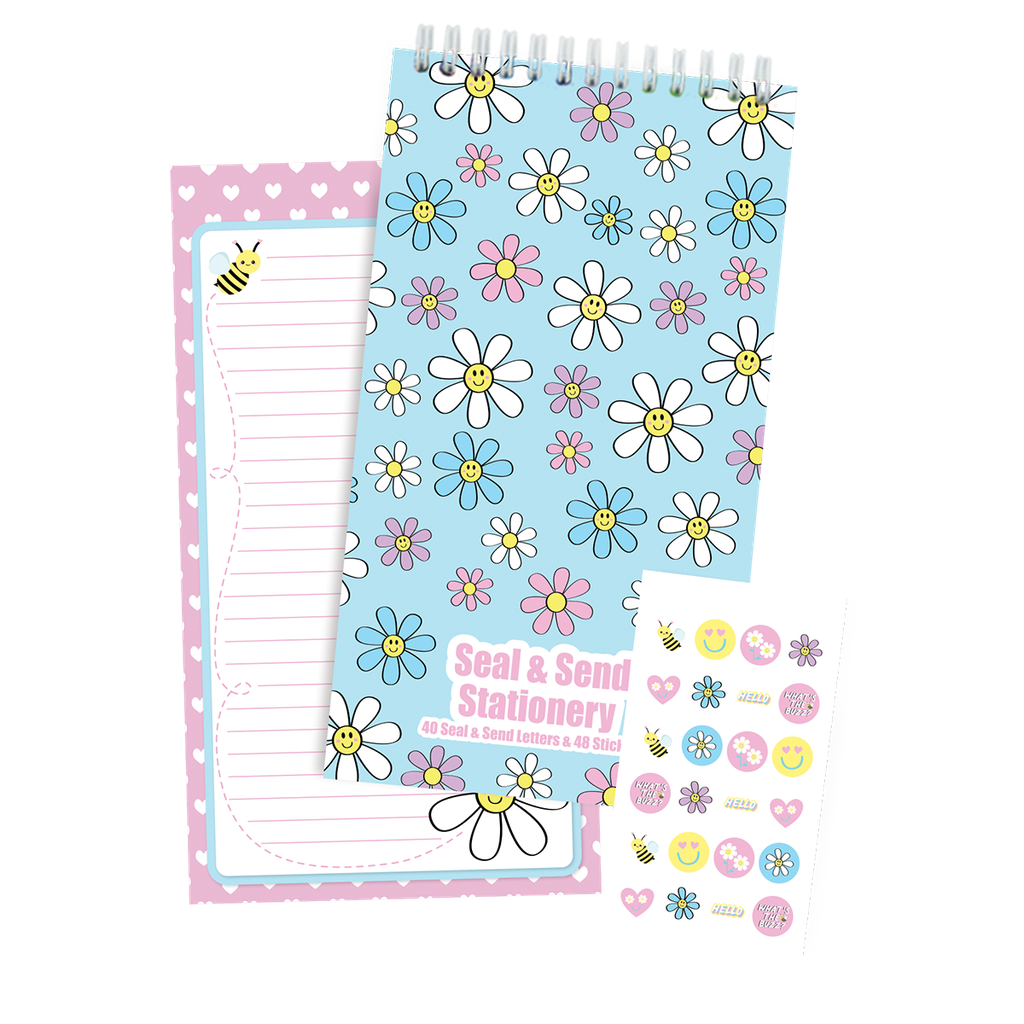 Daisies Seal & Send Stationery