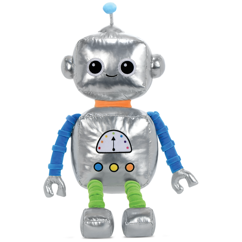 Robbie Robot Metallic and Fleece Bestie