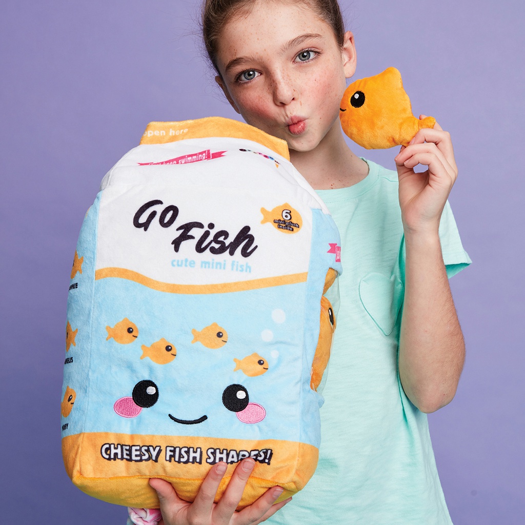 Go Fish Packaging Fleece Plush