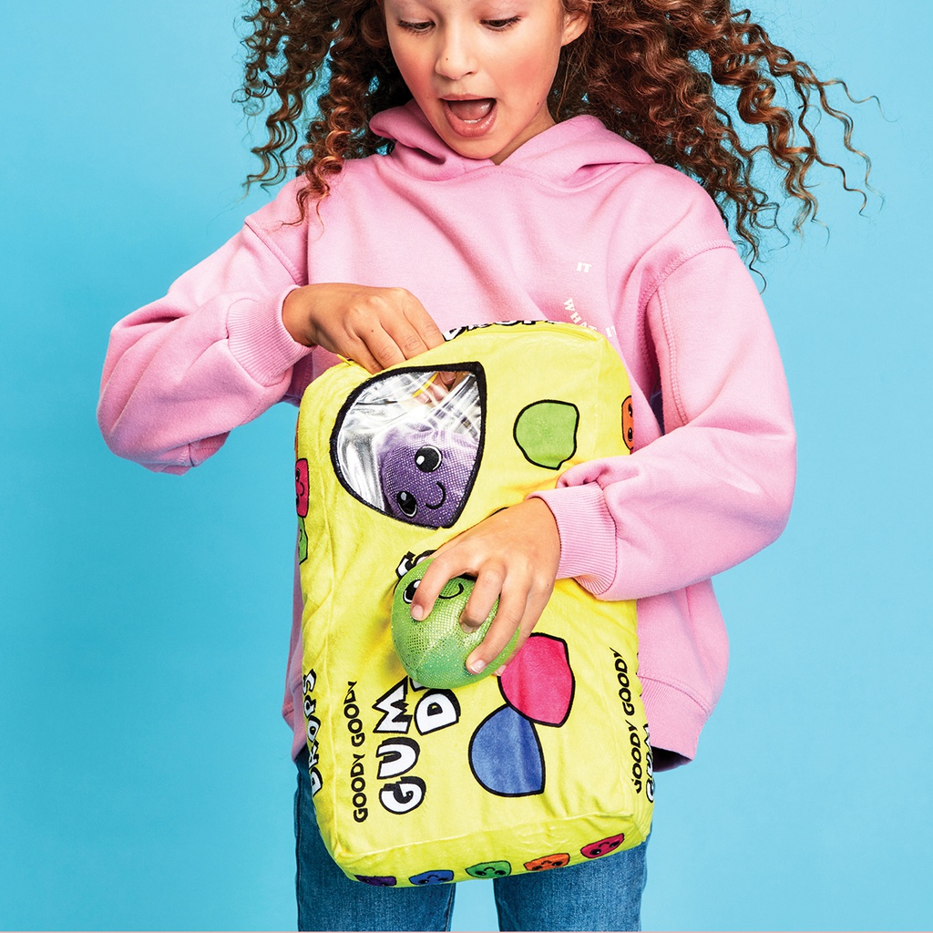 Goody Gumdrops Packaging Fleece Plush