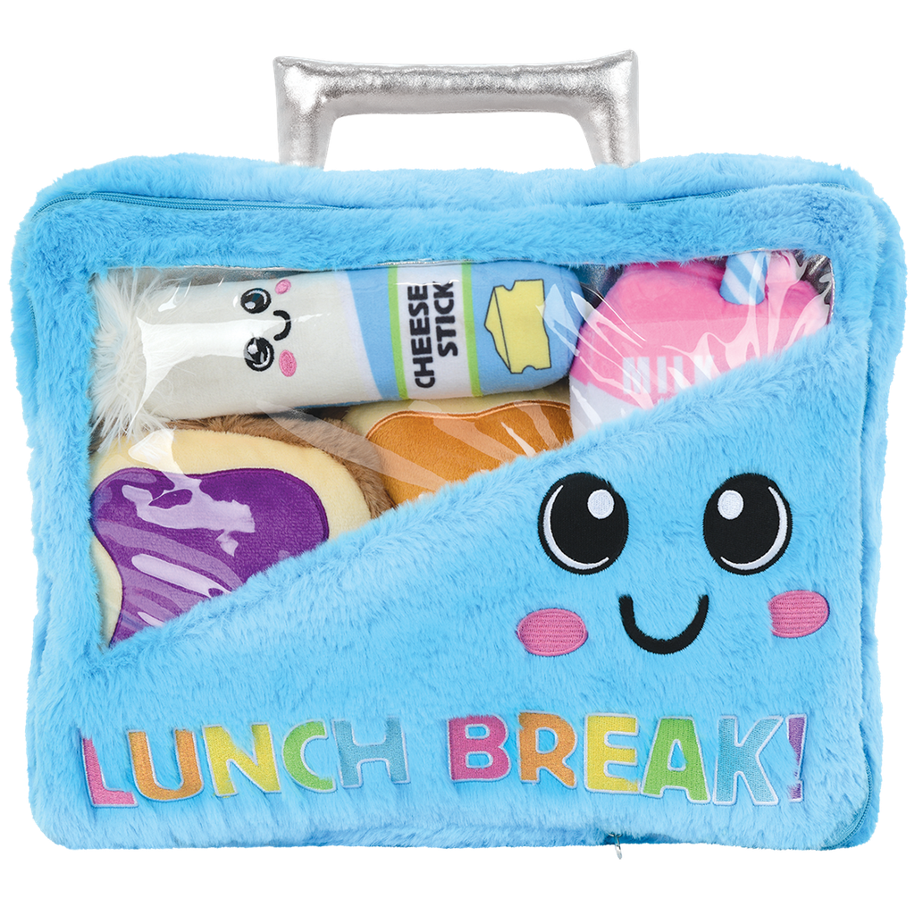 [780-1882] Lunch Break Packaging Fleece Plush