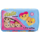 Waffle Time Packaging Fleece Plush