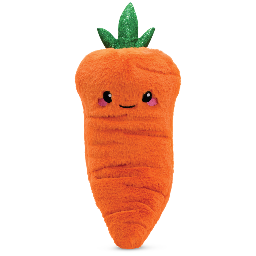 Carla Carrot Furry and Glitter Plush