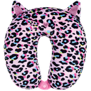 Pink Leopard Neck Pillow