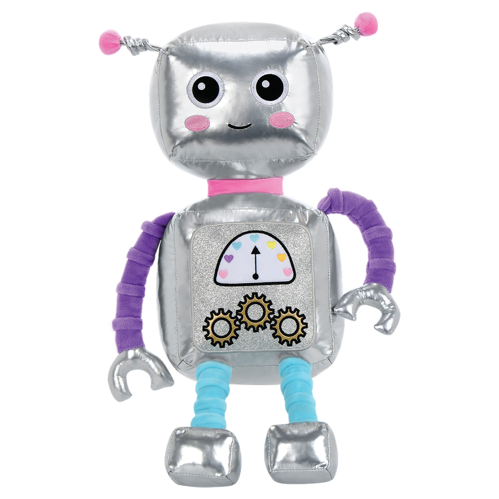 Rosie Robot Metallic and Fleece Bestie