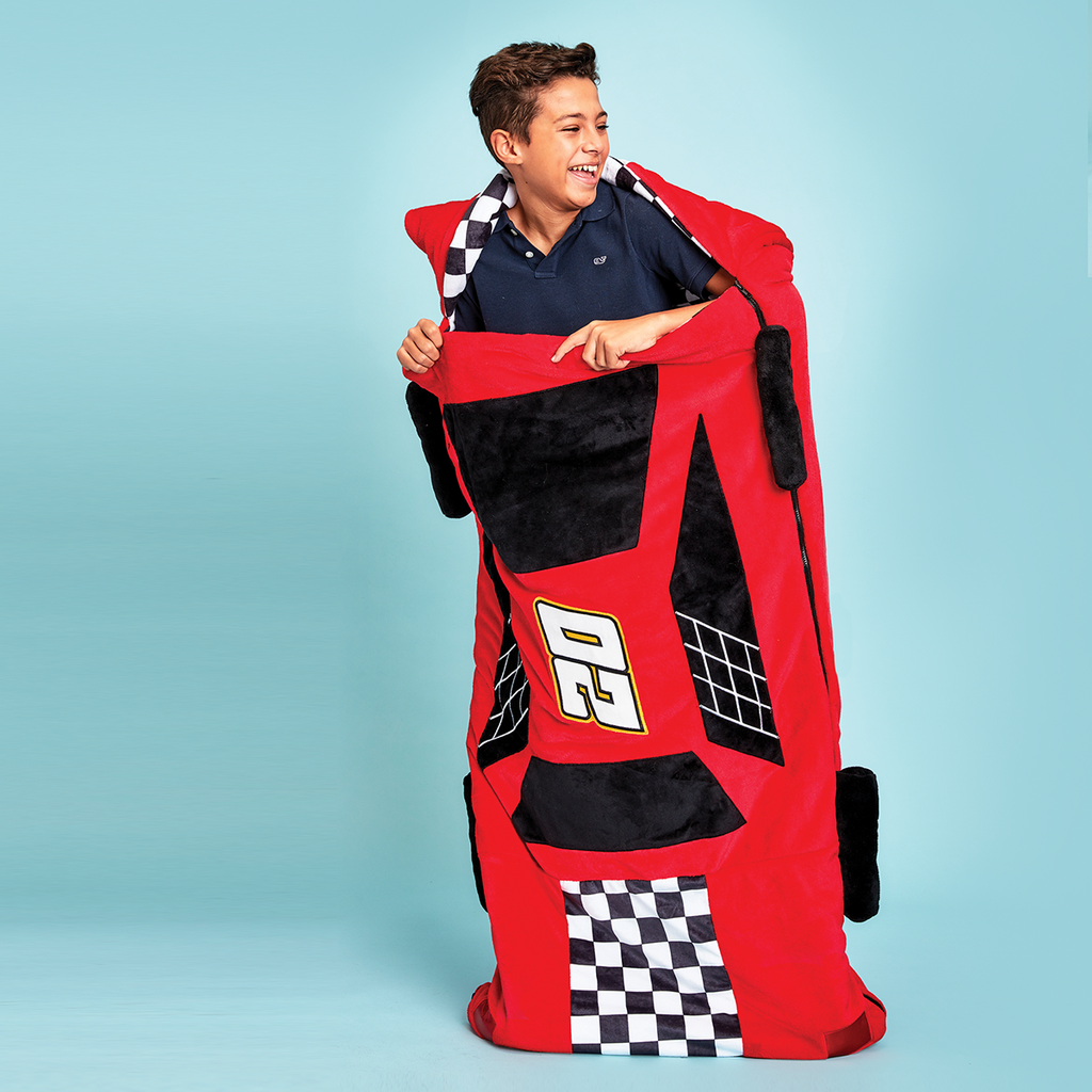 Race Car Sleeping Bag