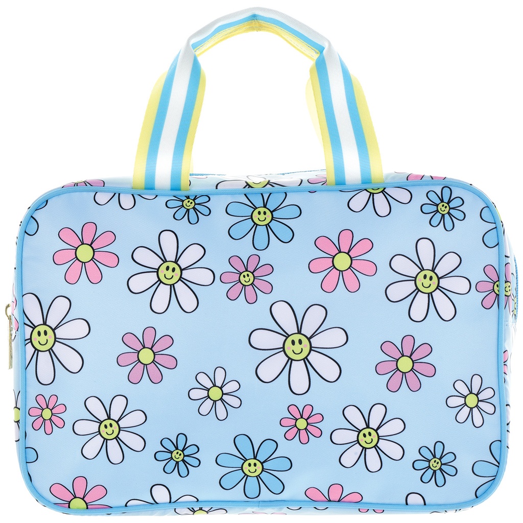 [810-1412] Daisies Large Cosmetic Bag