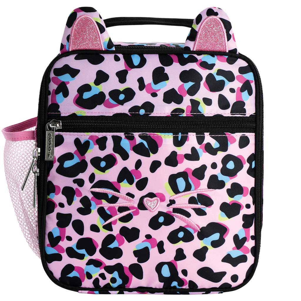 Pink Leopard Lunch Tote