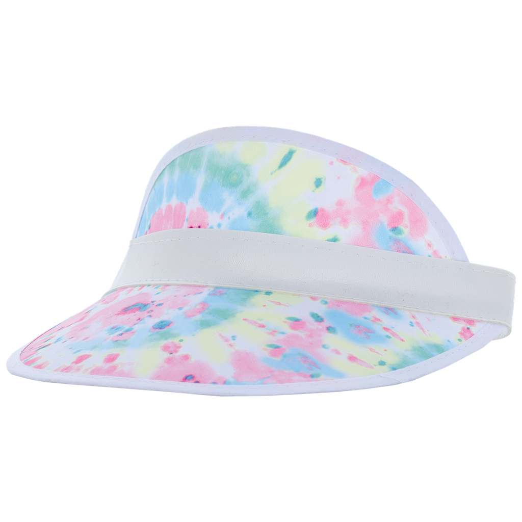 [820-1456] Swirl Tie Dye Visor