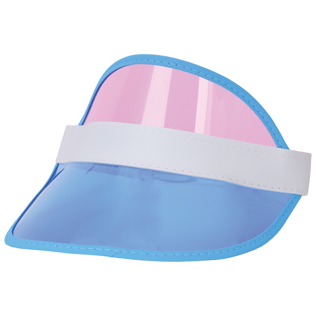 Clear Color Block Visor