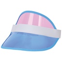 Clear Color Block Visor