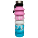Pink Ombre Collapsible Water Bottle