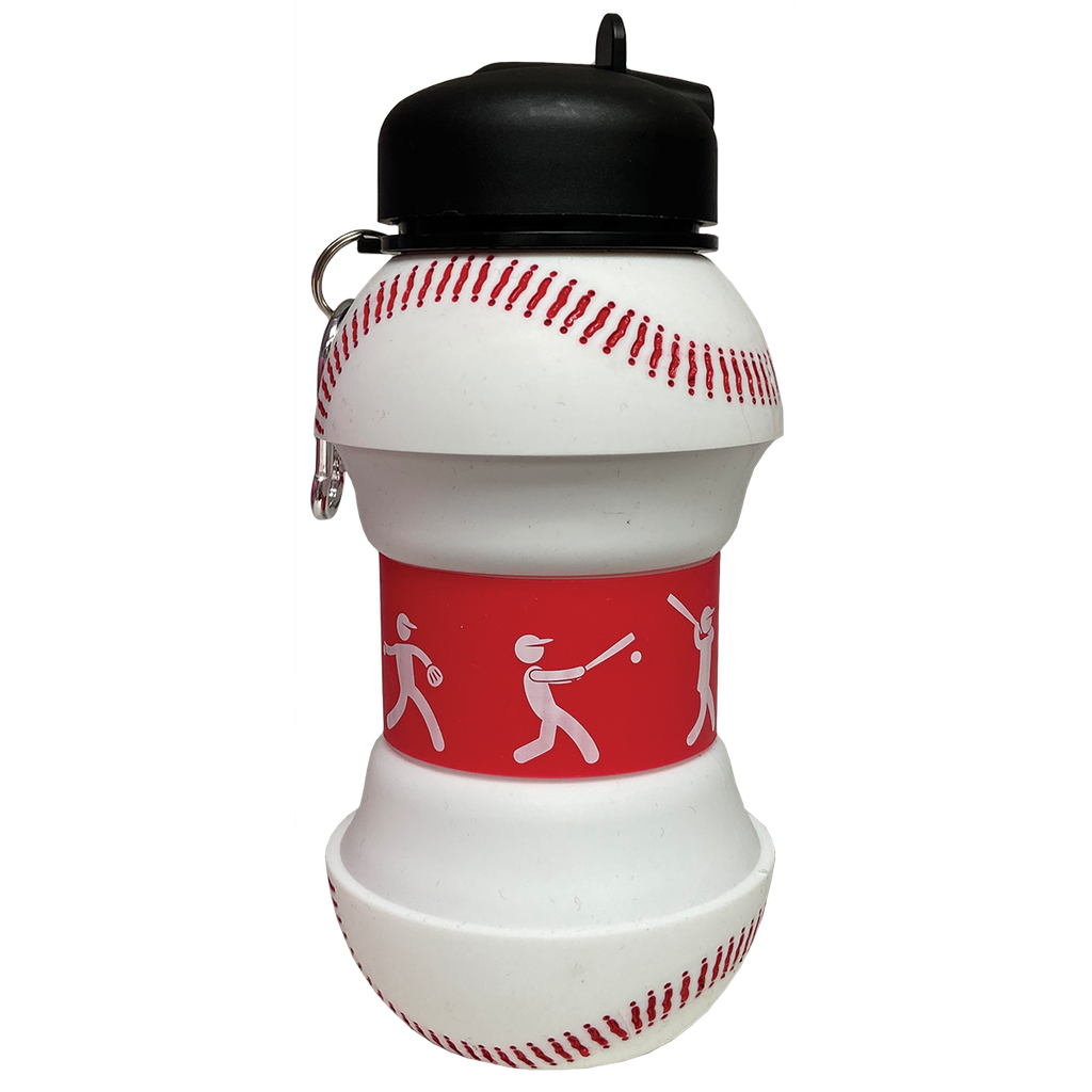 Baseball Collapsible Water Bottle