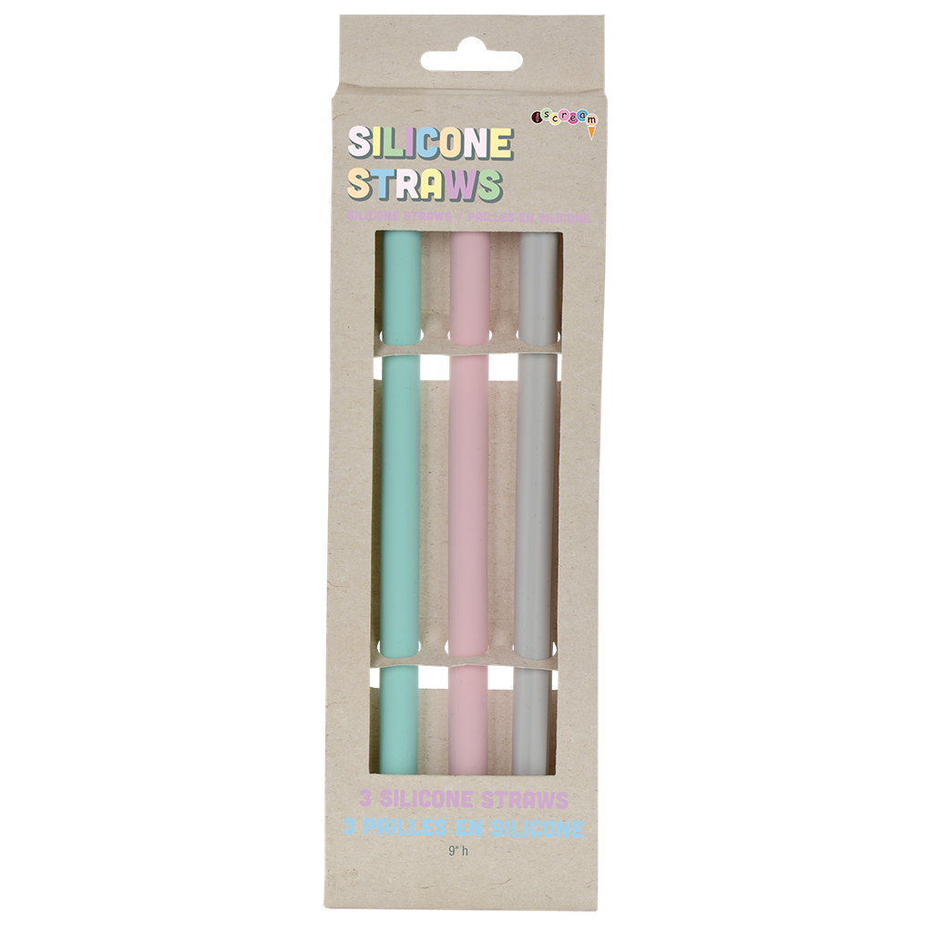 [870-176] Silicone Straw Set