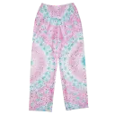 Silver Star Tie Dye Plush Pants