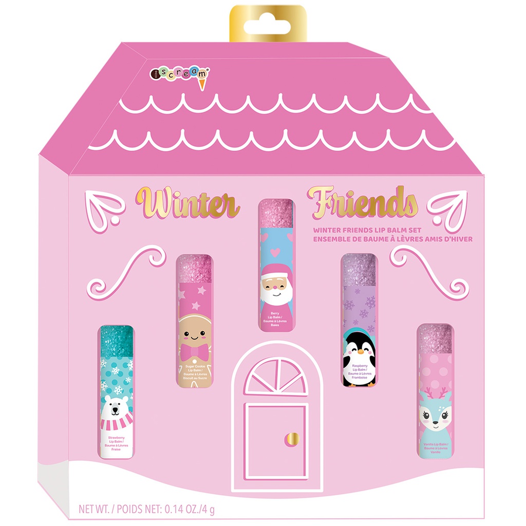 Winter Friends Lip Balm Boxed Set