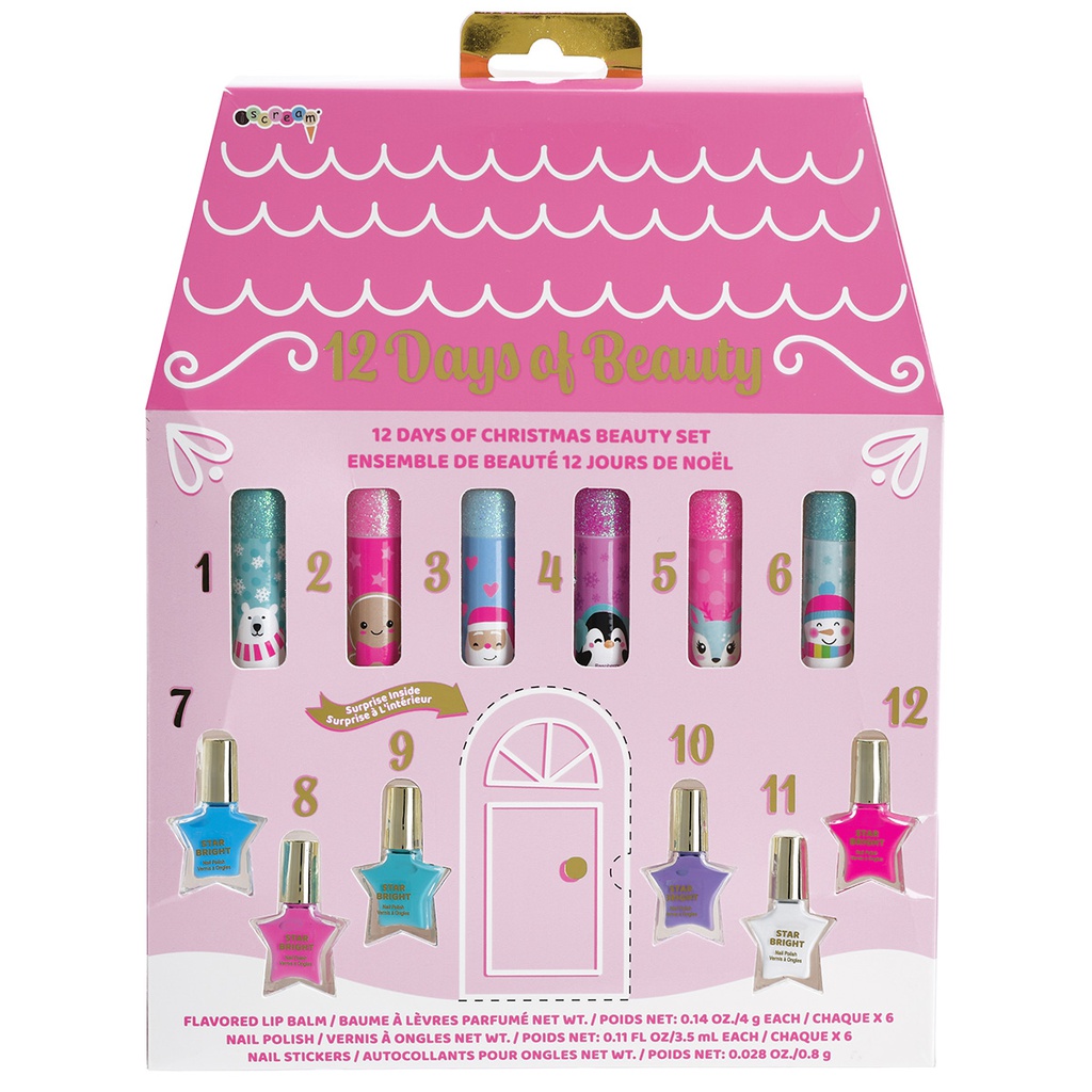 12 Days of Beauty Lip and Nail Set