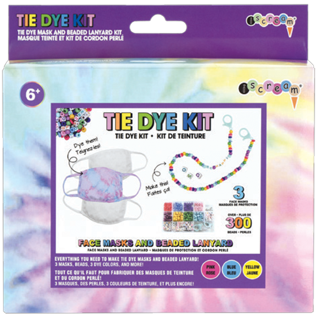 Face Mask Tie Dye & Bead Lanyard DIY Kit