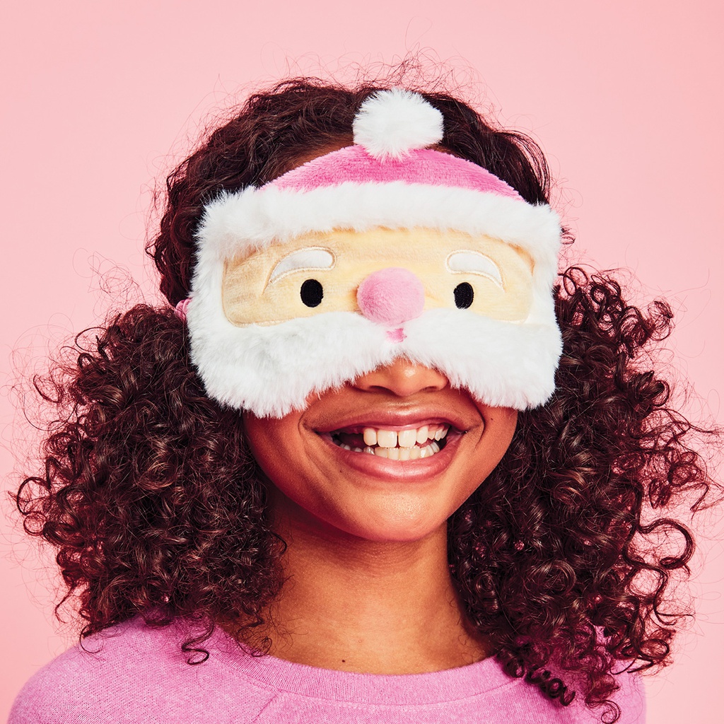 Jolly Santa Furry Eye Mask
