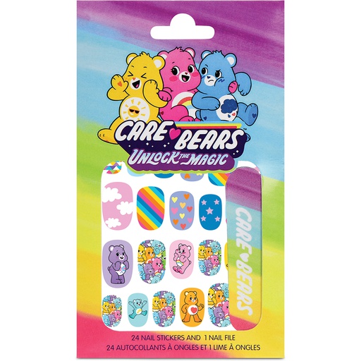 [815-094] Care Bears Nail Stickers and Nail File Set