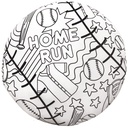 Baseball Color Me Pillow