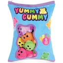 Yummy Gummies Strawberry Scented Packaging Fleece Plush