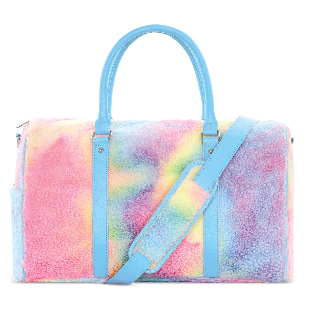 Rainbow Sherpa Duffel Bag