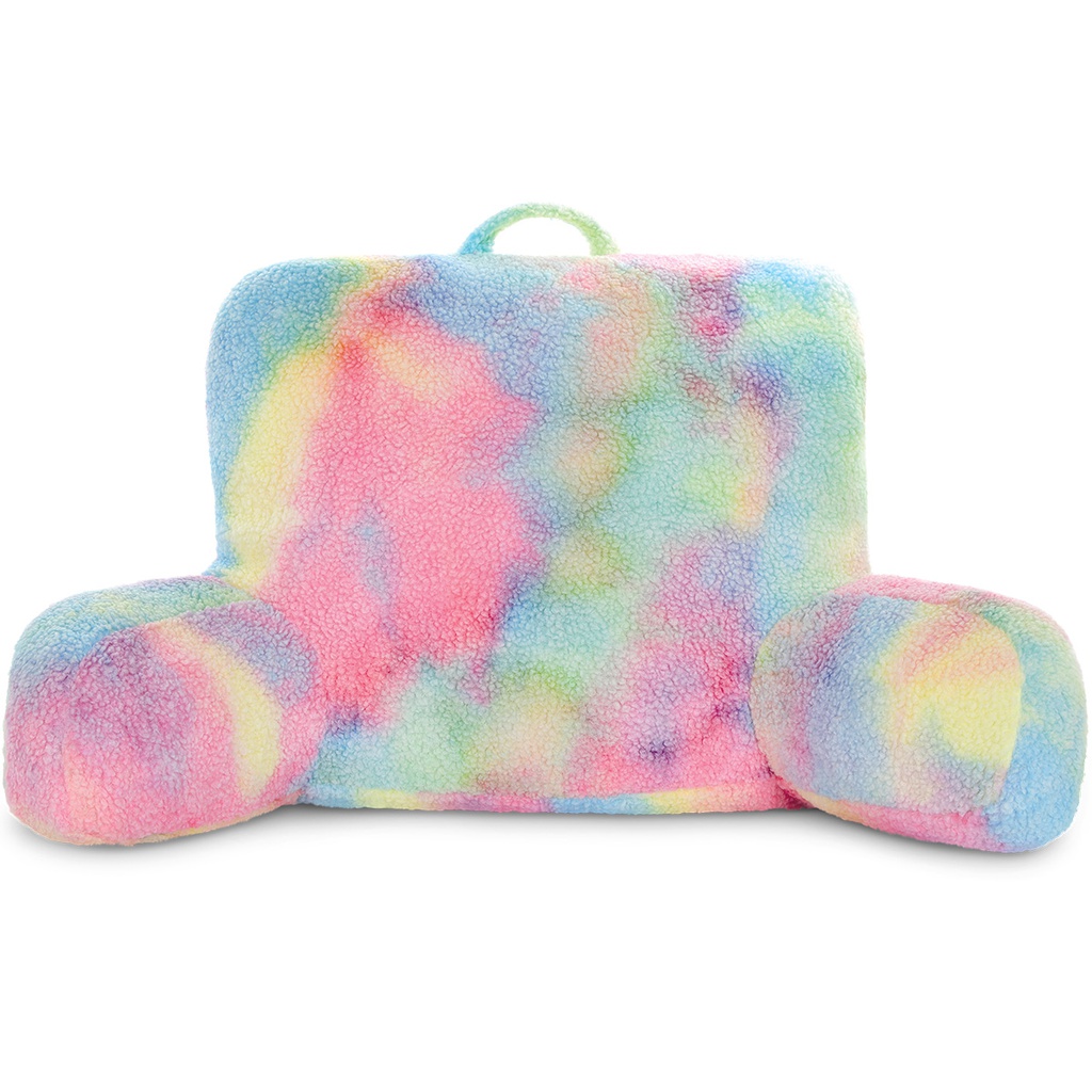 Rainbow Sherpa Lounge Pillow