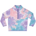 Bubble Gum Waffle Half Zip Fleece Pullover