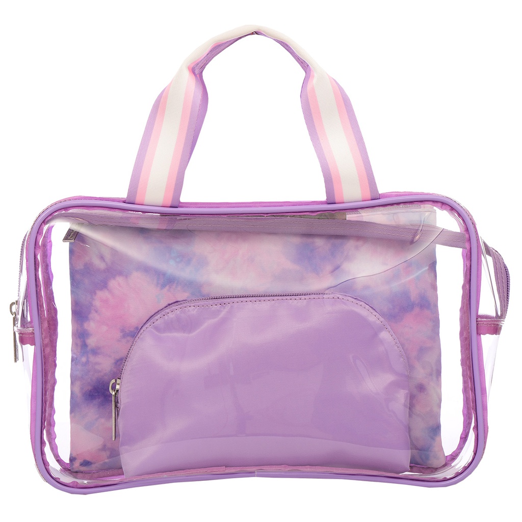 Purple Sky Cosmetic Bag Trio