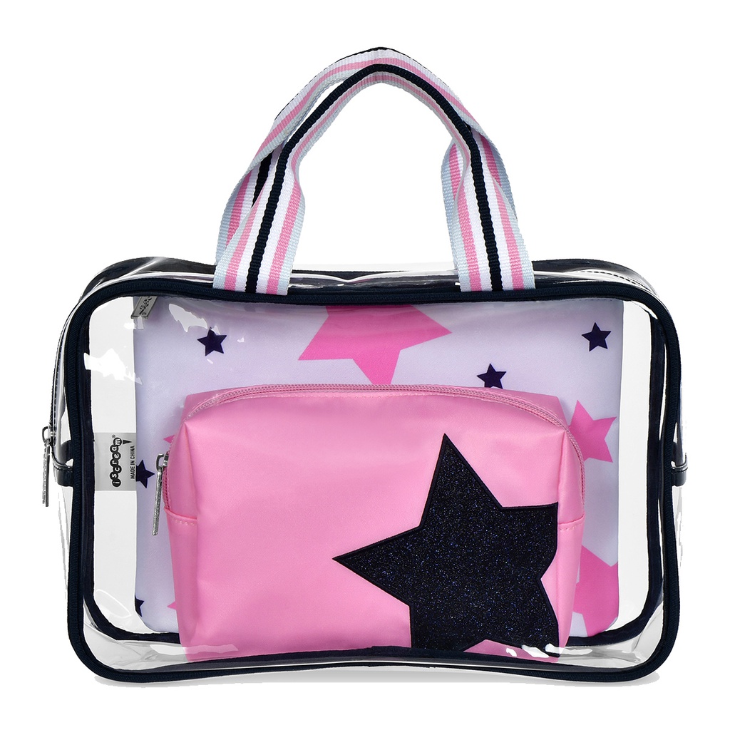 Shine Bright Cosmetic Bag Trio