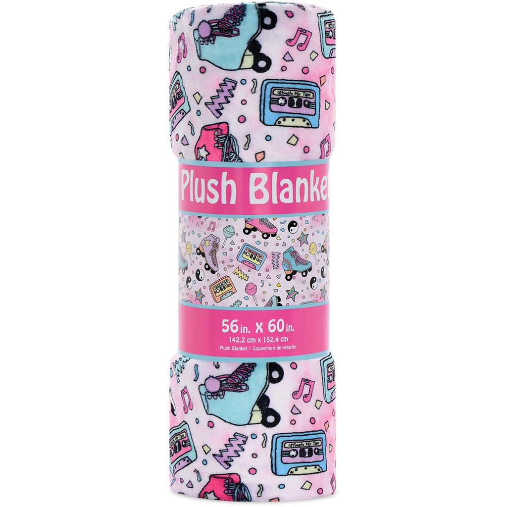 Let's Roll Plush Blanket