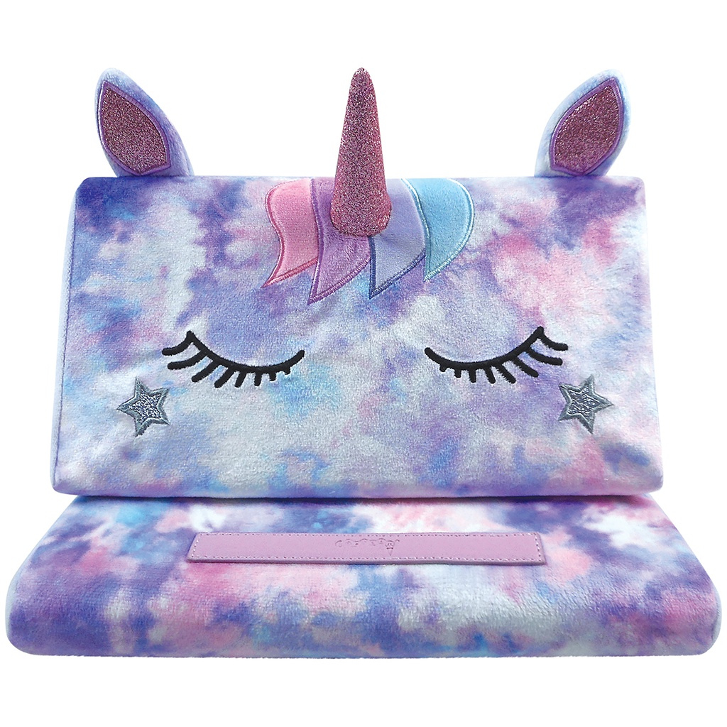 Purple Sky Unicorn Tablet Pillow