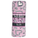 Hearts Glow Plush Blanket