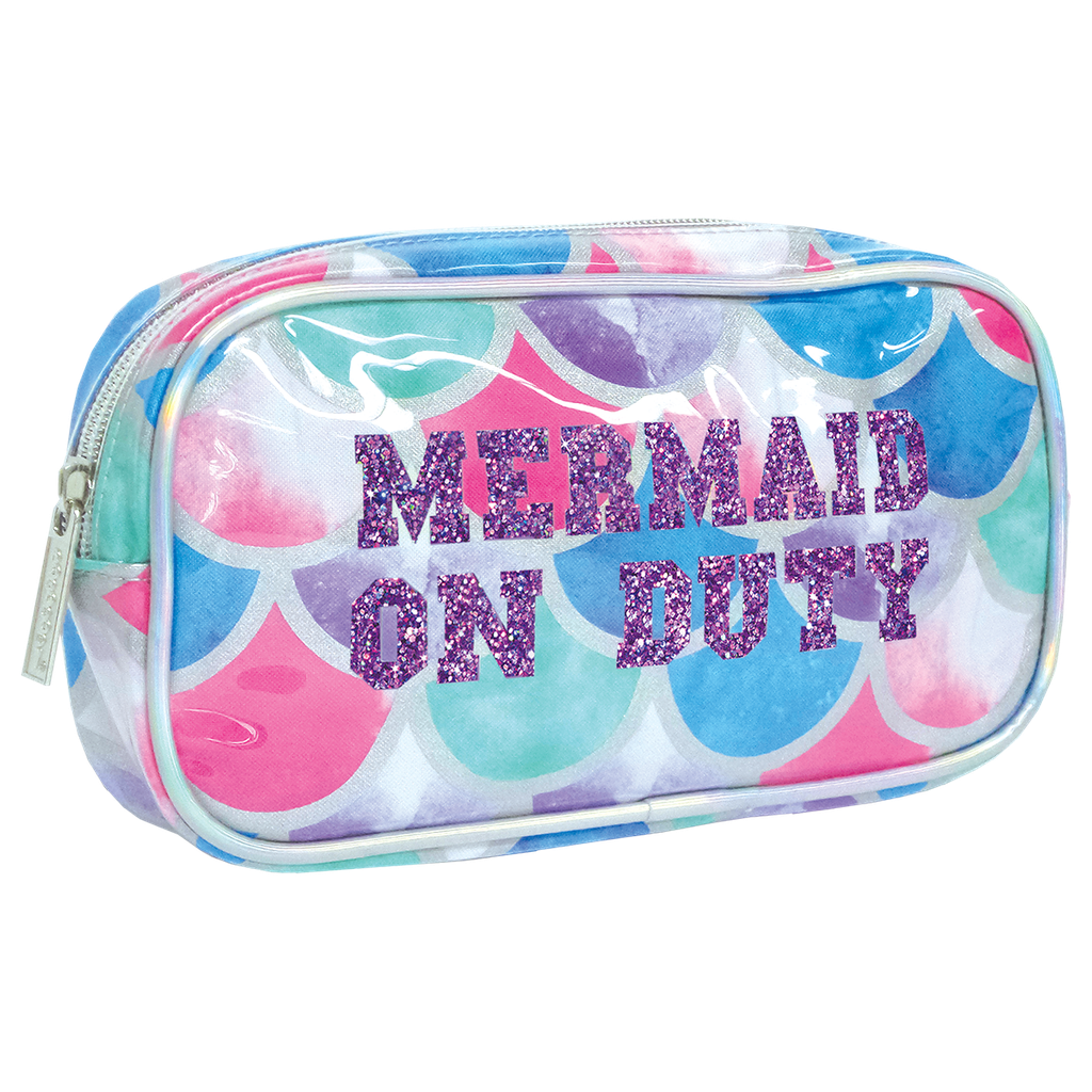 Mermaid On Duty Small Cosmetic Bag