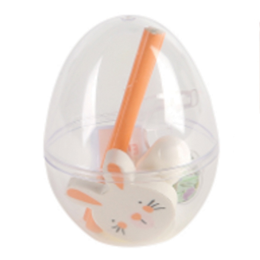 [760-1185] Egg Bunny Stationery Set