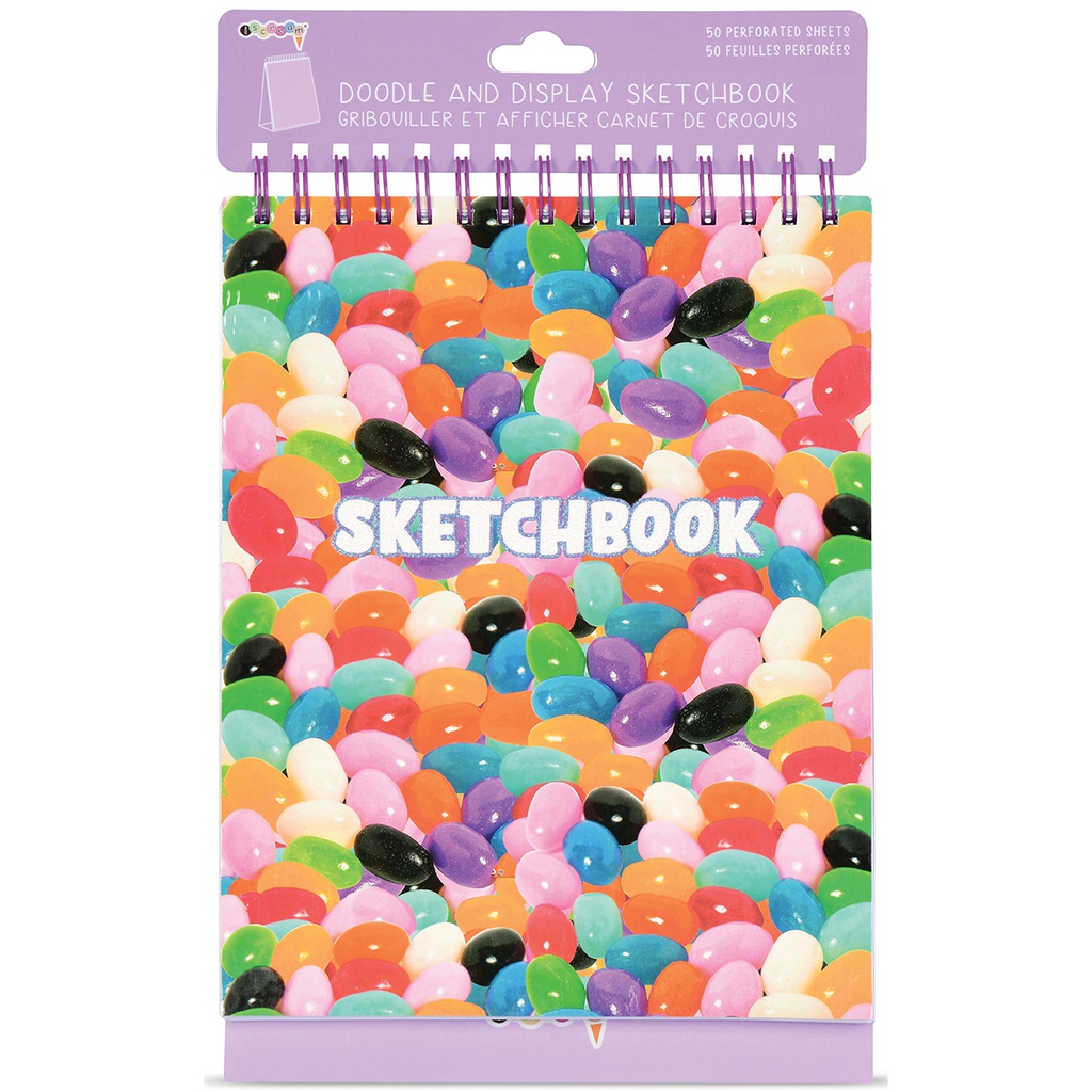 Tutti Frutti Jelly Beans Easel Sketchbook