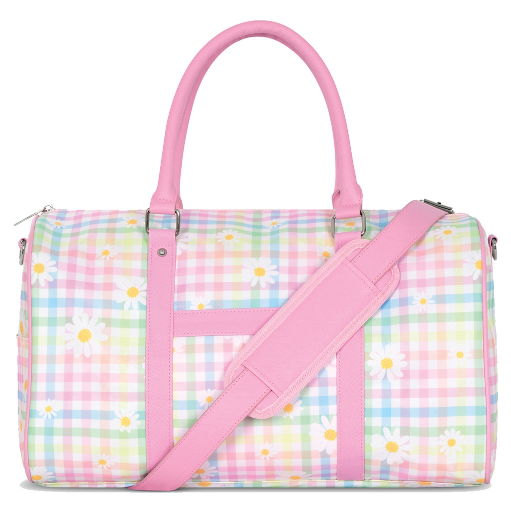 Daisy Gingham Duffel Bag