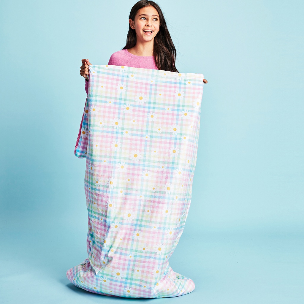 Daisy Gingham Sleeping Bag