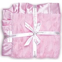 Little Scoops Pink Receiving Blanket